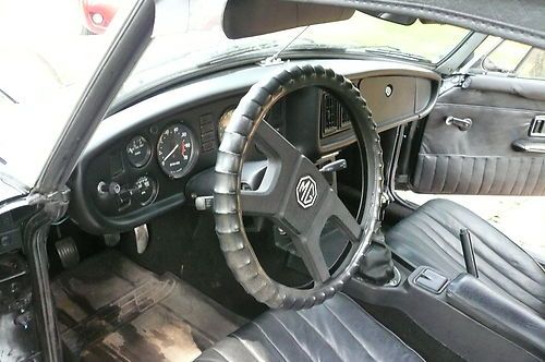 1977 MGB 1800 engine Black, image 4