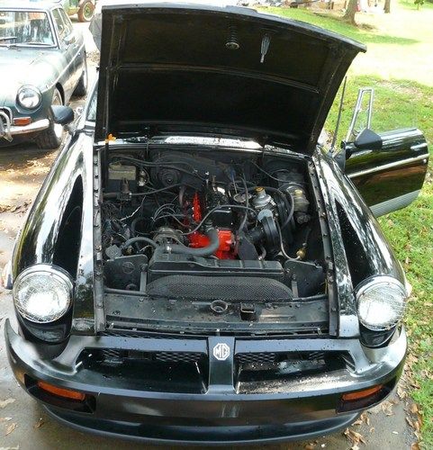 1977 MGB 1800 engine Black, image 6