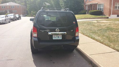 2008 nissan pathfinder le sport utility 4-door 4.0l