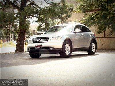 2004 infiniti fx35 awd premium one owner clean carfax