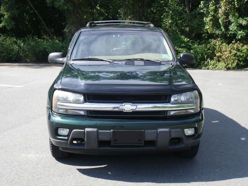 2002 chevy trailblazer leather clean carfax runs great suv v6 nj 4wd suv look!!!