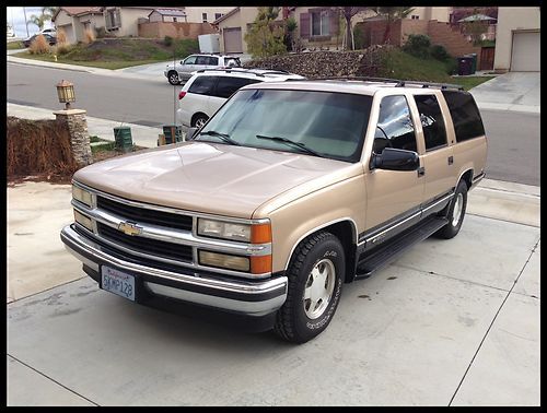 1999 chevrolet c1500 suburban lt sport utility 4-door 5.7l *no reserve*