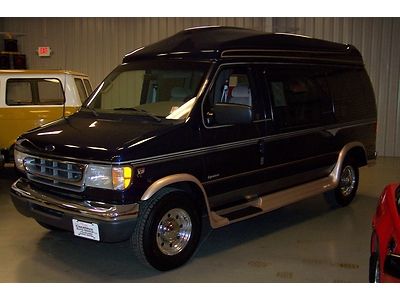 A-sharp-powerstroke-turbo-diesel-dual-ac-hightop-conversion-van-cd-records-wagon