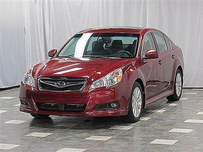 2011 subaru legacy 3.6r limited 22k warranty navigation camera sunroof leather