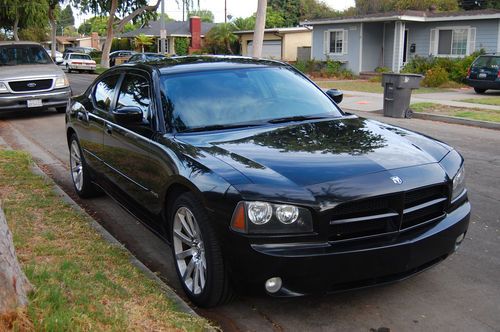 2006 black dodge charger rt great condition road and track performance group