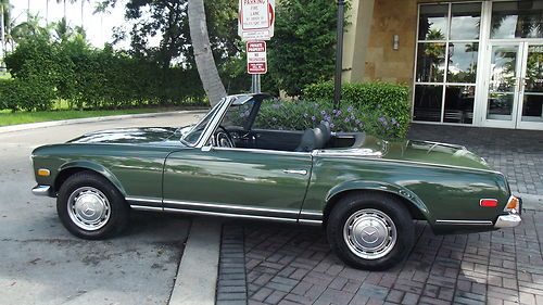 1970 MERCEDES BENZ 280SL. AUTOMATIC, TWO TOPS, LEATHER INTERIOR. SUPERB CAR!!!, image 4