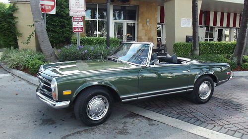 1970 MERCEDES BENZ 280SL. AUTOMATIC, TWO TOPS, LEATHER INTERIOR. SUPERB CAR!!!, image 5