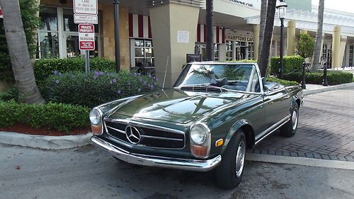 1970 MERCEDES BENZ 280SL. AUTOMATIC, TWO TOPS, LEATHER INTERIOR. SUPERB CAR!!!, image 6