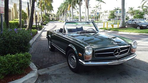 1970 MERCEDES BENZ 280SL. AUTOMATIC, TWO TOPS, LEATHER INTERIOR. SUPERB CAR!!!, image 7