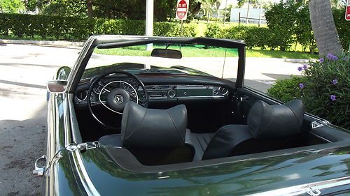 1970 MERCEDES BENZ 280SL. AUTOMATIC, TWO TOPS, LEATHER INTERIOR. SUPERB CAR!!!, image 9