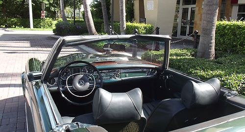 1970 MERCEDES BENZ 280SL. AUTOMATIC, TWO TOPS, LEATHER INTERIOR. SUPERB CAR!!!, image 13