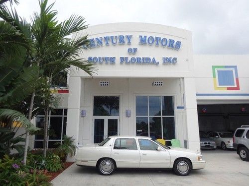 1999 cadillac deville 4dr luxury sedan 4.6l v8 auto low mileage leather loaded