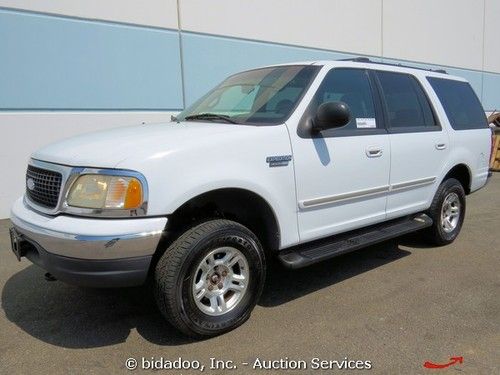 Ford expedition xlt 4x4 suv triton v-8 5.4l 3rd row seating  a/c bidadoo