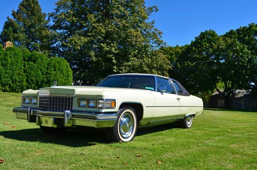 1976 cadillac coupe deville coupe 2-door 8.2l