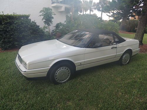 1990 Cadillac Allante Base Convertible 2-Door 4.5L  NO RESERVE, image 5