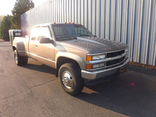 1997 chevrolet k3500 1 ton dually 4 x 4 ext cab big block 7.4l