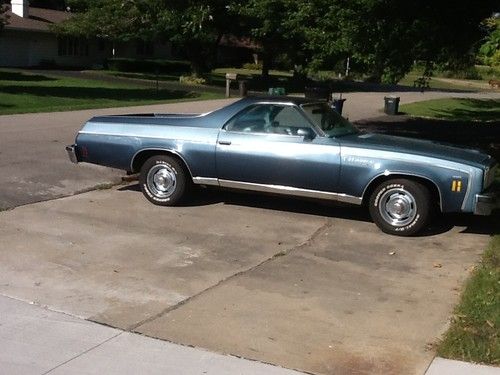 1977 chevrolet el camino classic two tone