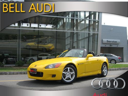 2001 honda s2000 convertible..rare car...manual