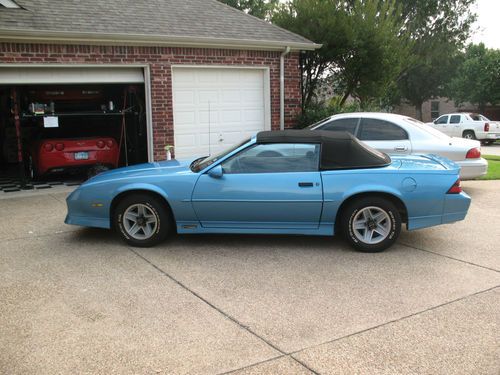 1989 camaro rs convertible