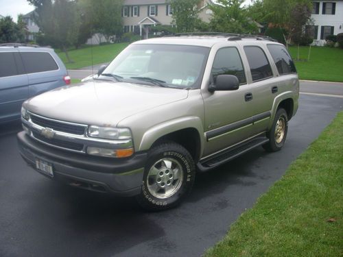 2002 chevrolet tahoe ls sport utility 4-door 5.3l