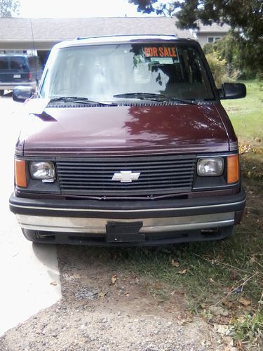 1990 chevrolet astro lt extended passenger van 3-door 4.3l