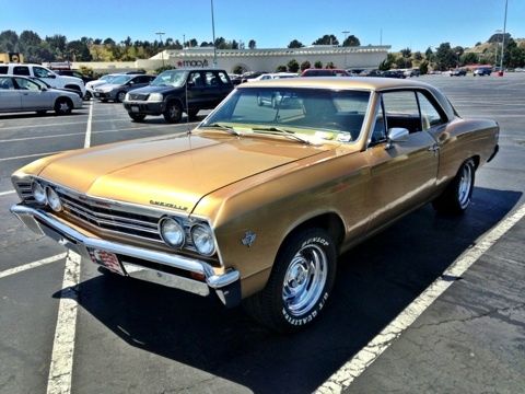 1967 chevrolet malibu base hardtop 2-door 5.7l