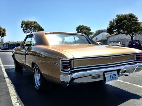 1967 Chevrolet Malibu Base Hardtop 2-Door 5.7L, US $25,000.00, image 3