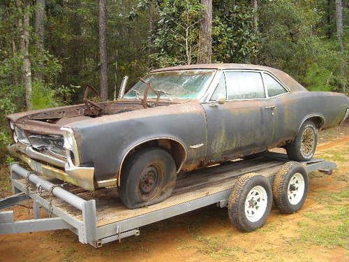 1966 pontiac gto 389 4 speed parts car