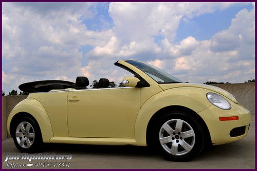 07 fully loaded a/c dc mp3 leather convertible airbags heated seats low reserve