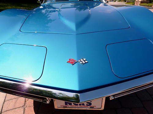 PRISTINE CALIFORNIA 1971 CORVETTE CONVERTIBLE / FULLY RESTORED / AIR 4 SPEED, US $34,900.00, image 6