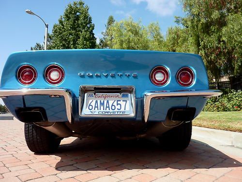 PRISTINE CALIFORNIA 1971 CORVETTE CONVERTIBLE / FULLY RESTORED / AIR 4 SPEED, US $34,900.00, image 9