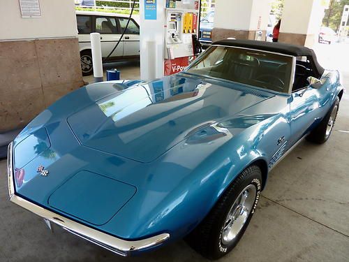 PRISTINE CALIFORNIA 1971 CORVETTE CONVERTIBLE / FULLY RESTORED / AIR 4 SPEED, US $34,900.00, image 16