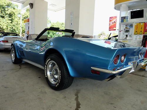 PRISTINE CALIFORNIA 1971 CORVETTE CONVERTIBLE / FULLY RESTORED / AIR 4 SPEED, US $34,900.00, image 17