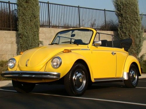 1976 volkswagen convertible karman beetle!! must see !beautiful vehicle