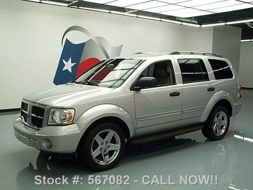 2007 dodge durango ltd hemi 8-pass leather 20's 68k mi texas direct auto