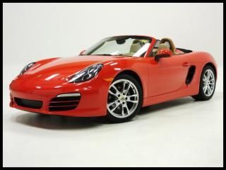 2013 porsche boxster 2.7l convertible navigation 6 speed manual sat leather