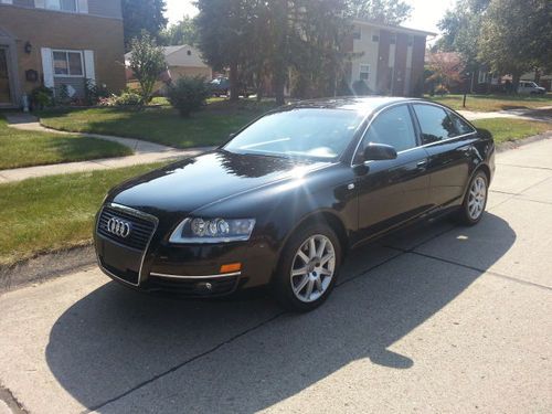 2006 audi a6 quattro sedan 4-door 4.2l v8 navigation bluetooth htd steering