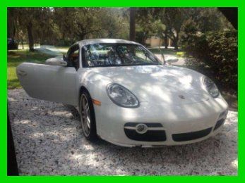 2008 porsche cayman 2.7l h6 24v manual coupe premium florida