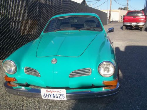 1971 volkswagen karmann ghia  restored