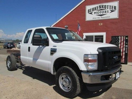 2010 ford f-250 5.4l v8 auto 4x4 extended cab cab/chassis xl f250