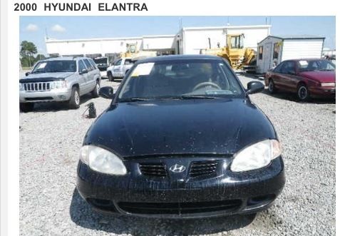 2000 hyundai elantra gls sedan 4-door 2.0l