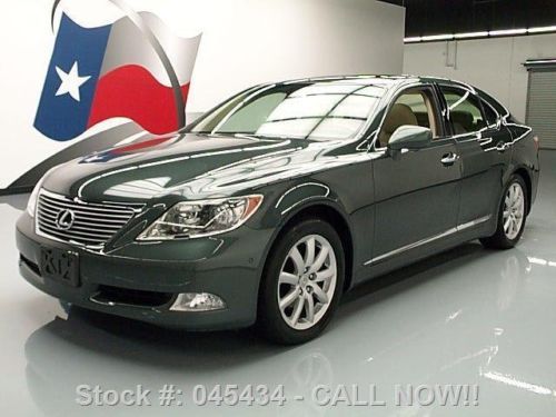 2007 lexus ls460 comfort sunroof nav rear cam only 54k texas direct auto