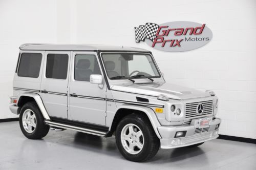 2004 mercedes-benz g55 amg sport utility navigation, xenon, upgraded headlights