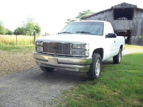 1995 chevrolet k1500 silverado standard cab 4x4 pickup 2-door 5.7l