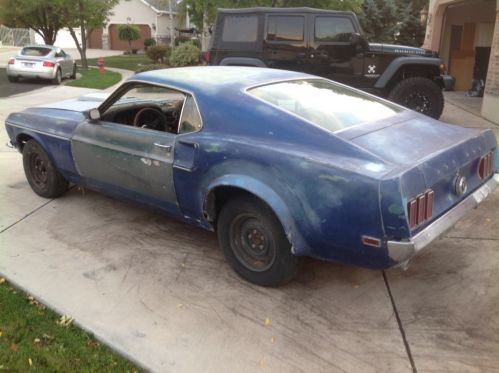 1969 Ford Mustang Base Fastback 351 Windsor Complete Sportback Shelby, image 4