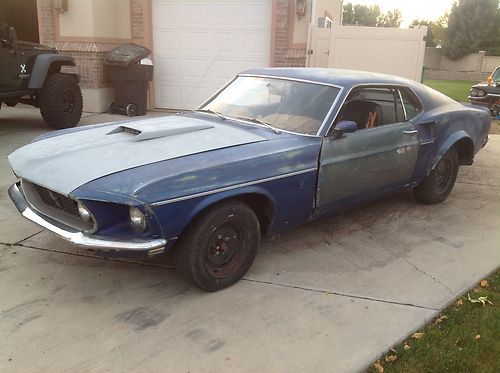 1969 Ford Mustang Base Fastback 351 Windsor Complete Sportback Shelby, image 5