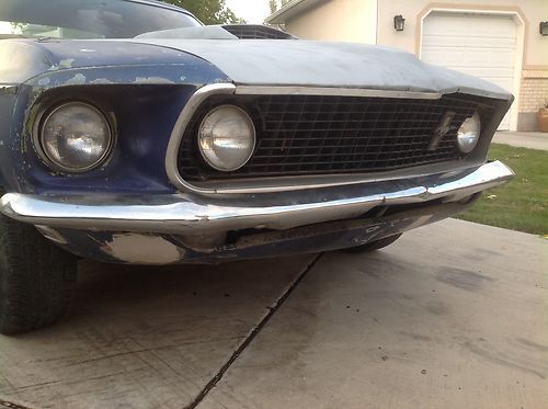 1969 Ford Mustang Base Fastback 351 Windsor Complete Sportback Shelby, image 6