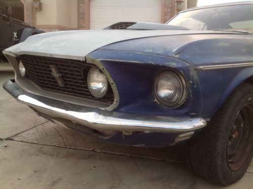 1969 Ford Mustang Base Fastback 351 Windsor Complete Sportback Shelby, image 7