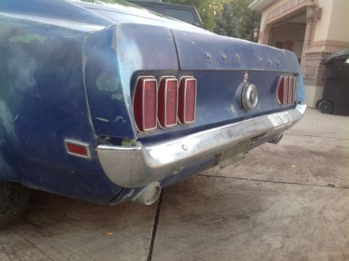1969 Ford Mustang Base Fastback 351 Windsor Complete Sportback Shelby, image 8