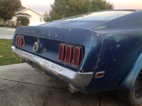 1969 Ford Mustang Base Fastback 351 Windsor Complete Sportback Shelby, image 9